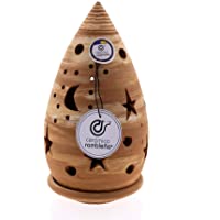 CERÁMICA RAMBLEÑA | Portavelas de Barro Rojo Modelo Pico | Portavelas Farol | Portavelas Decorativos | 100% Hecho a Mano…